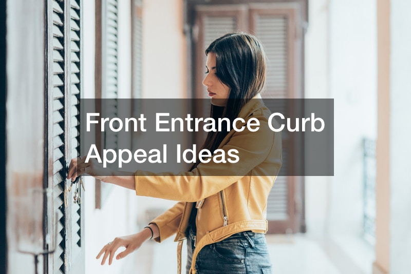 Front Entrance Curb Appeal Ideas