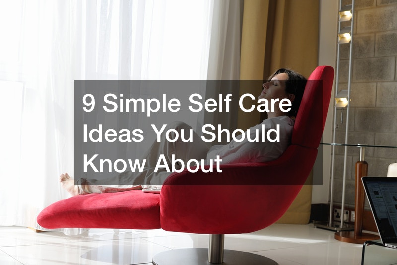 ideas for self care activities