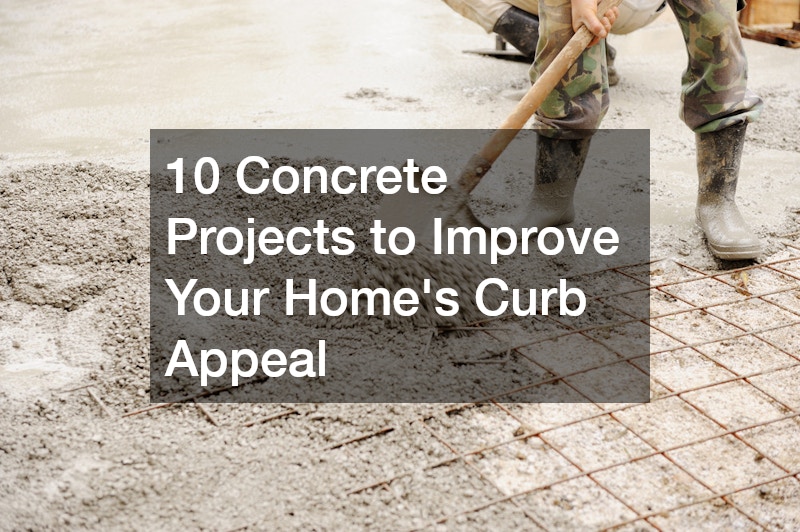 10 Concrete Projects to Improve Your Homes Curb Appeal